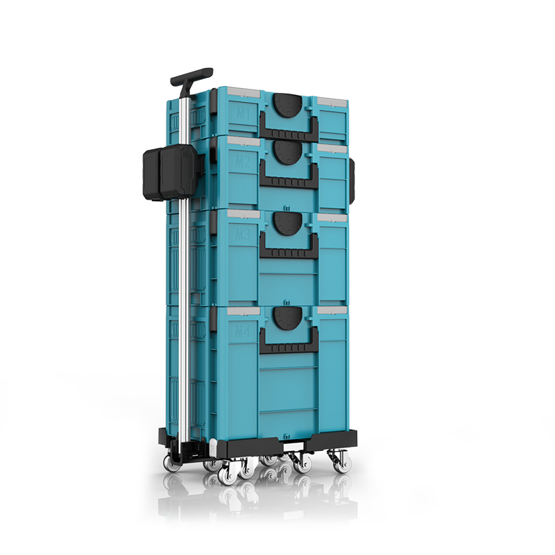 Caixa de ferramentas elétrica de plástico modular YW-A Caixa de ferramentas elétrica de plástico modular YW-A