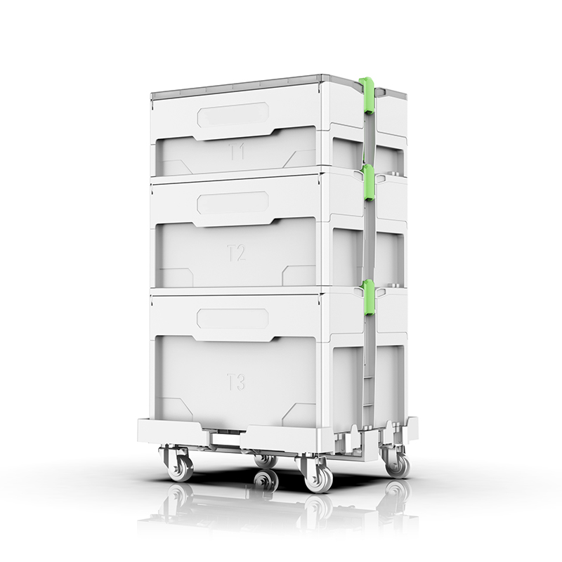 Caixa de ferramentas elétrica de plástico modular YW-A Caixa de ferramentas elétrica de plástico modular YW-A