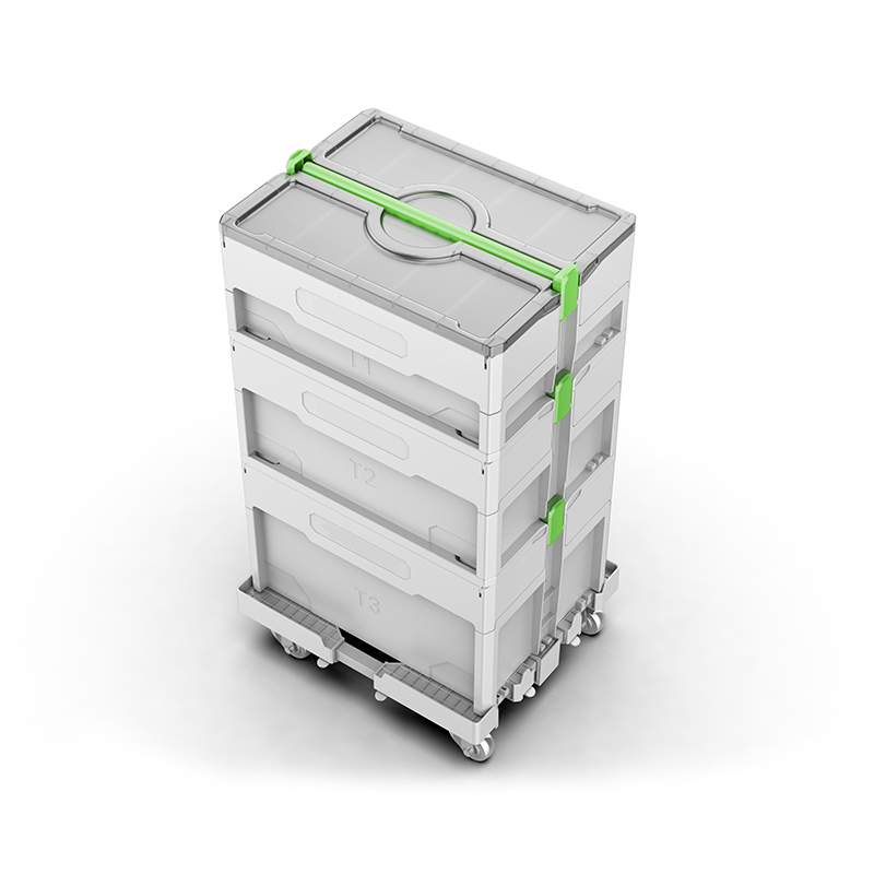 Caixa de ferramentas elétrica de plástico modular YW-A Caixa de ferramentas elétrica de plástico modular YW-A